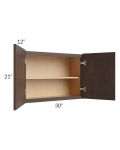 Vienna Kona Brown 30x21 Wall Cabinet