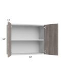 Milan Hazel 30x24 Wall Cabinet