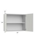 Milan Cream 30x24 Wall Cabinet