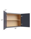 Vienna Indigo 30x24 Wall Cabinet