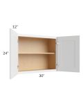 Bayville White 30x24 Wall Cabinet