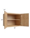 Vienna Timber 30x24x24 Wall Cabinet