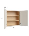 Asheville Cloud Shaker 30x30 Wall Cabinet