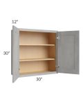 Gramercy Grey Mist 30x30 Wall Cabinet