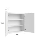Portland White 30x30 Wall Cabinet 