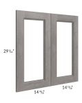 Providence Slate Grey 30x30 Glass Door Only with Glass Included