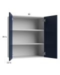 Harbor Navy 30x35-1/4 Wall Cabinet