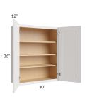 Midtown Cloud Shaker 30x36 Wall Cabinet
