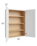 Vail White Shaker 30x42 Wall Cabinet
