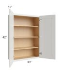 Palisades White 30x42 Wall Cabinet 