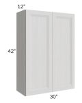 Salem Light Grey 30x42 Wall Cabinet
