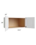 Southport White Shaker 31.5x18x24 Wall Cabinet