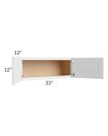 Charlotte White 33x12 Wall Cabinet