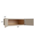 Tuscan Oyster 33x12x24 Wall Cabinet