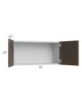 Milan Cafe 33x15 Wall Cabinet