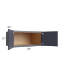 Vienna Indigo 33x15x24 Wall Cabinet