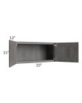 Providence Slate Grey 33x15 Wall Cabinet