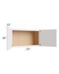 Vienna Cloud 33x18 Wall Cabinet