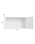Venetian White Matte 33x18 Wall Cabinet