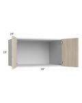 Milan Natural 33x18x24 Wall Cabinet