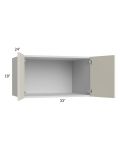 Milan Beige Matte 33x18x24 Wall Cabinet