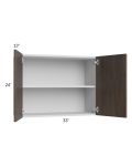 Milan Cafe 33x24 Wall Cabinet