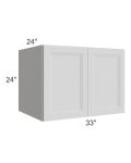 Salem Light Grey 33x24x24 Wall Cabinet