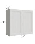 Salem Light Grey 33x30 Wall Cabinet