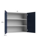 Harbor Navy 33x30-1/4 Wall Cabinet