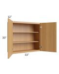 Portland Sand 33x30 Wall Cabinet 