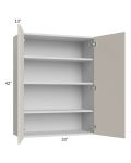 Milan Beige Matte 33x42 Wall Cabinet