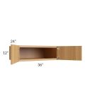 Portland Sand 36x12x24 Wall Cabinet 