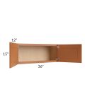 Lexington Cinnamon Glaze 36x15 Wall Cabinet
