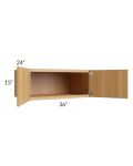 Portland Sand 36x15x24 Wall Cabinet