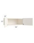 Signature Vanilla Glaze 36x15x24 Wall Cabinet