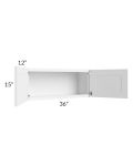 Signature Vanilla 36x15 Wall Cabinet