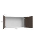 Milan Cafe 36x18 Wall Cabinet