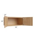 Vienna Timber 36x18x24 Wall Cabinet