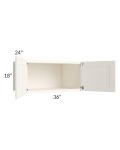 Signature Vanilla Glaze 36x18x24 Wall Cabinet