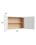 Stratton White Shaker 36x24 Wall Cabinet