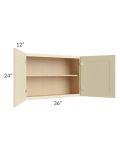 Casselton Ivory 36x24 Wall Cabinet