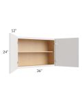 Vienna Cloud 36x24 Wall Cabinet