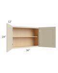 Stratton Khaki Shaker 36x24 Wall Cabinet - Out of stock through mid April