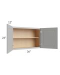 Charlotte Grey 36x24 Wall Cabinet