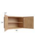 Tuscan Timber 36x24x24 Wall Cabinet