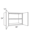 36x24 Wall Cabinet