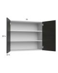 Euro Cafe 36x30-1/4 Wall Cabinet