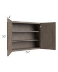 Providence Natural Grey 36x30 Wall Cabinet