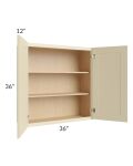 Casselton Ivory 36x36 Wall Cabinet