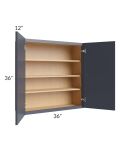 Vienna Indigo 36x36 Wall Cabinet